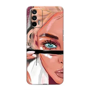 Чехол с печатью для Realme 7 - (Мода) (AlphaPrint)