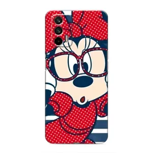 Міккі Маус чохол для Realme 7 (AlphaPrint - Мультяшні) (Маус в окулярах)