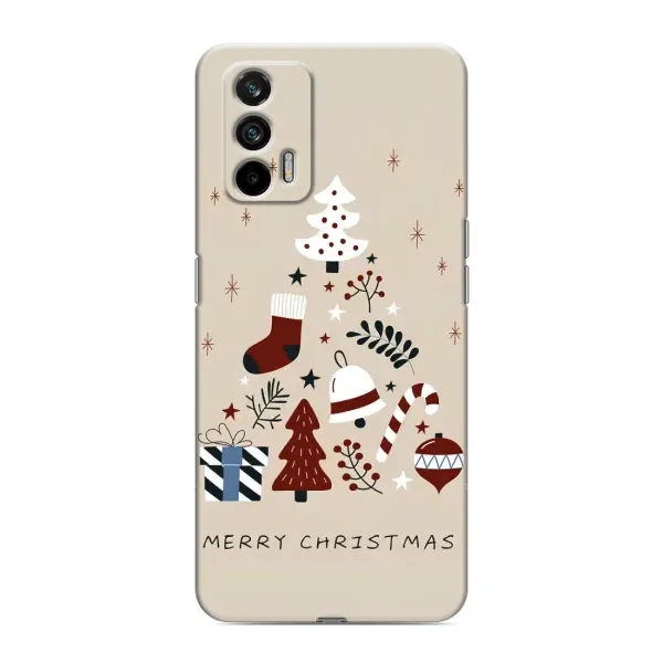 Чехол с принтом «Merry Christmas» для Realme 7