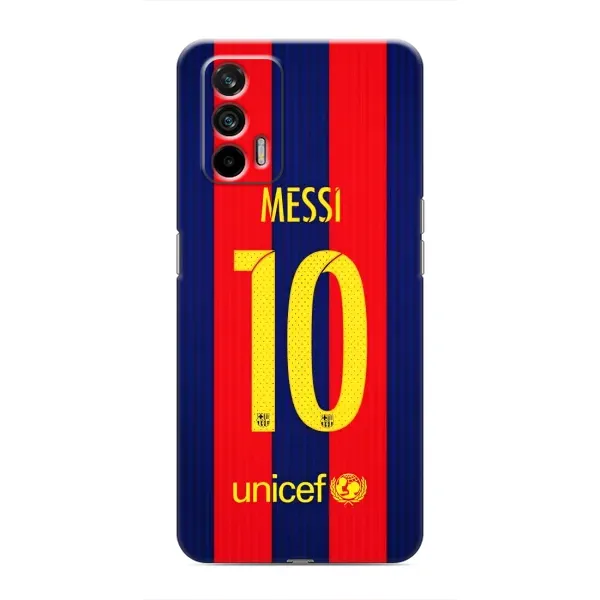 Чехол с принтом «Messi Barca 10» для Realme 7