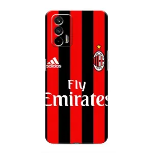 Чехлы для Realme 7 (VPrint) - Футбольные клубы (Milan)