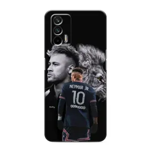 Чехол Неймар для Realme 7 (AlphaPrint) (Неймар Лев)