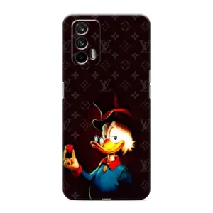 Чехли для Realme 7 - Скрудж МакДак Louis Vuitton (PREMIUMPrint) (Скрудж з ботліантом)
