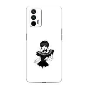 Чехлы Венсдей на Realme 7 Уэнсдей (AlphaPrint) (танец Уэнздей)