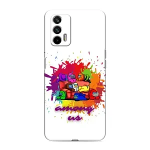 Чохли Амонг Ас для Realme 7 (AlphaPrint) (Яскравий АмонгАс)