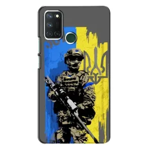 Чехлы с картинкой ЗСУ для Realme 7i (AlphaPrint) (АРТ солдат)