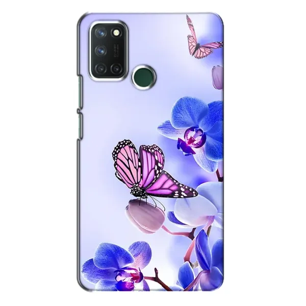 Чехол с принтом «Бабочка на цветочке» для Realme 7i Чехол с принтом «Бабочка на цветочке» для Realme 7i