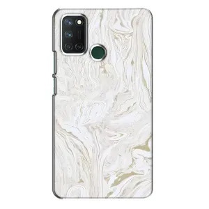 Мраморний чехол на Realme 7i (VPrint) (Білий мрамор)