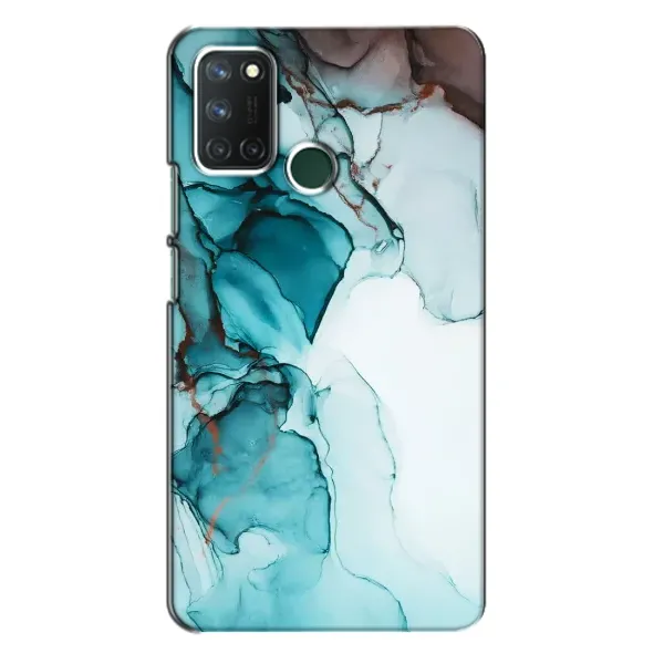 Чохол з принтом «Бірюзовий мрамор» для Realme 7i Чохол з принтом «Бірюзовий мрамор» для Realme 7i