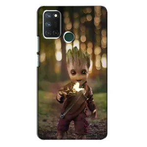 Чохол МАРВЕЛ для RealMe 7i => РилМі 7і (AlphaPrint) (I am Groot)