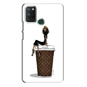 Чохли Луі Вітон для Realme 7i (AlphaPrint - LOUIS VUITTON) (кава LOUIS VUITTON)