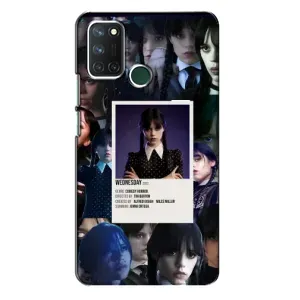 Чехлы Венсдей на Realme 7i Уэнсдей (AlphaPrint) (коллаж Уэнздей)