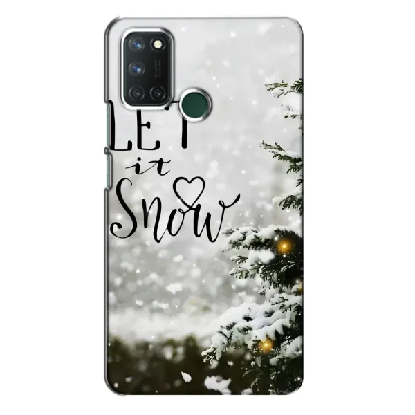 Чехол с принтом «Let it snow» для Realme 7i