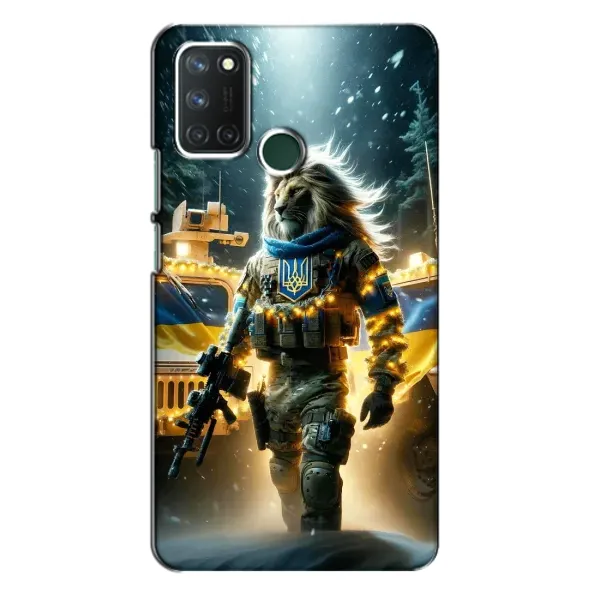 Чохол з принтом «ЛЕВ ЗСУ» для Realme 7i