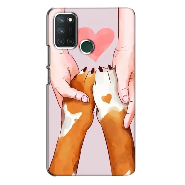 Чехол с принтом «Любовь к собакам» для Realme 7i