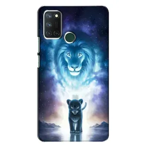 Чехол со Львом для Realme 7i (VPrint) (Маленький лев)