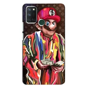Бренднові Чохли для Realme 7i - (PREMIUMPrint) (Mario LV)