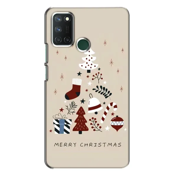 Чехол с принтом «Merry Christmas» для Realme 7i