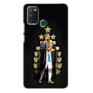 Чехлы для Realme 7i (Leo чемпион) (AlphaPrint) (Месси Король)