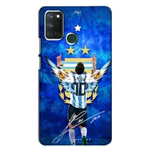 Чехлы для Realme 7i (Leo чемпион) (AlphaPrint) (Месси сборная)