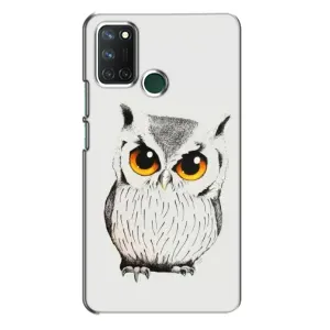 Чехол с птицами на Realme 7i (VPrint) (Милая Сова)