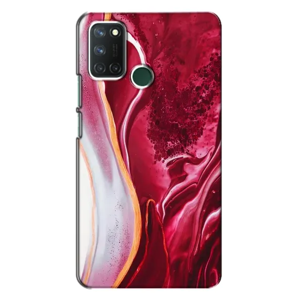 Чохол з принтом «Мрамор червоний» для Realme 7i Чохол з принтом «Мрамор червоний» для Realme 7i