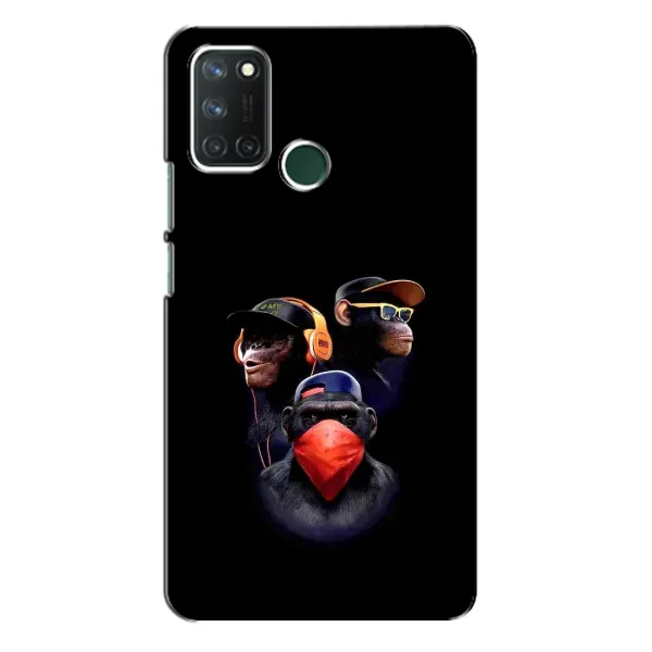 Чохол з принтом «Три мавпи» для Realme 7i