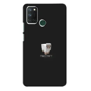 Чехол Майнкрафт на Realme 7i (AlphaPrint) Minecraft (Овечка Майнкрафт)