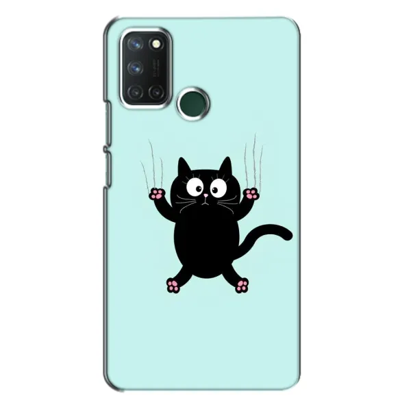 Чехол с принтом «Падающий кот» для Realme 7i