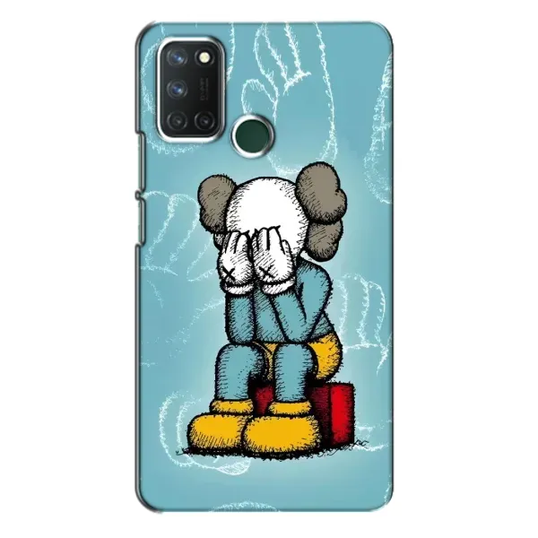 Чохол з принтом «Плач Bearbrick» для Realme 7i