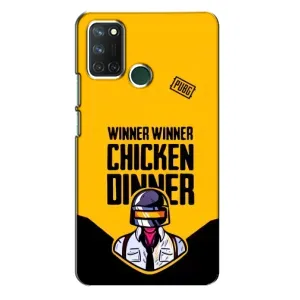 Чехол PUBG для Реалми 7i (AlphaPrint) (Pubg шлем)