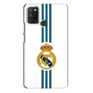 ФК Реал Мадрид чохли для Realme 7i (AlphaPrint) (Реал Мадрид на білому)