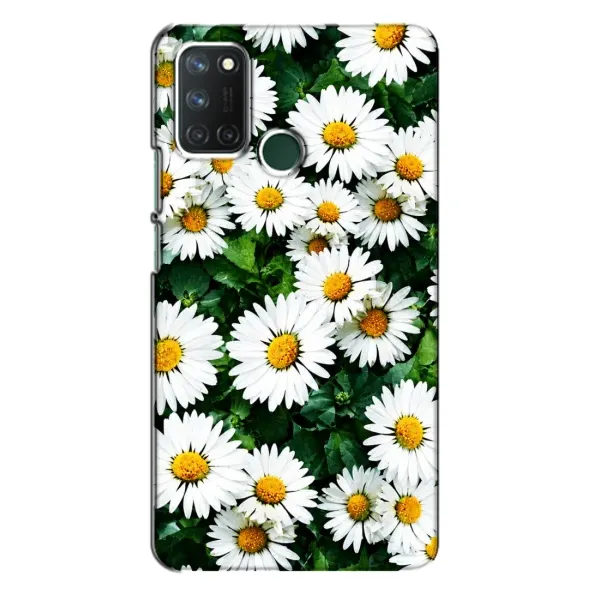 Чохол з принтом «Ромашки» для Realme 7i