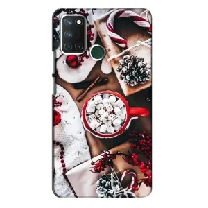 Різдвяні, Святкові Чохли для RealMe 7i => РилМі 7і (Різдвяна атмосфера)