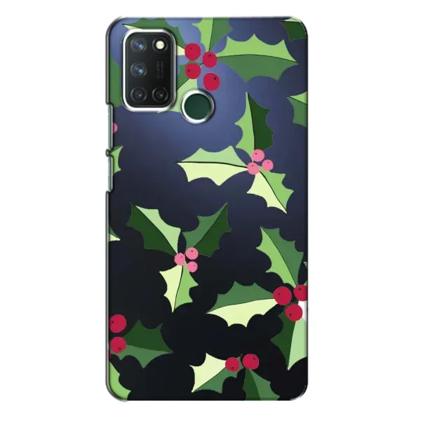 Чехол с принтом «Рождественский фон» для Realme 7i