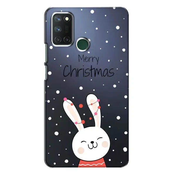 Чехол с принтом «Рождественский заяц» для Realme 7i