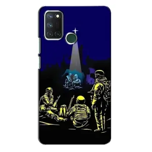 Різдвяні, Святкові Чохли для RealMe 7i => РилМі 7і (Різдво в Україні)
