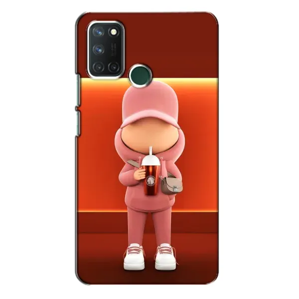 Чохол з принтом «З Кавою» для Realme 7i