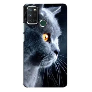 Чехлы с Котиками для Realme 7i (VPrint) (Серый Кот)