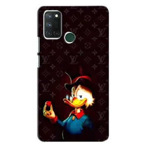 Чехли для Realme 7i - Скрудж МакДак Louis Vuitton (PREMIUMPrint) (Скрудж з ботліантом)