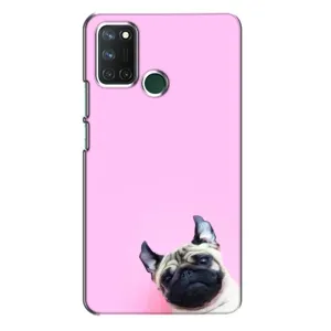 Чехлы с собаками для Realme 7i (VPrint) (Смешная собака)