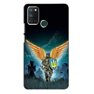 Чехлы с картинкой ЗСУ для Realme 7i (AlphaPrint) (Солдат ЗСУ)