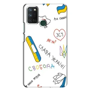Чохли (Доброго вечора, ми за України) для RealMe 7i => РилМі 7і (AlphaPrint) (Стикер)