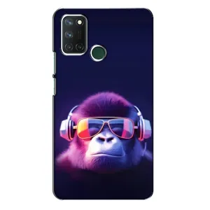 Чохол з Мавпами Realme 7i - (AlphaPrint) (Стильна мавпа)
