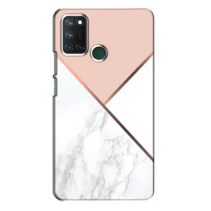 Мраморний чехол на Realme 7i (VPrint) (Тройний мрамор)