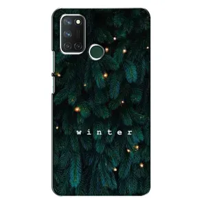 Новорічні, Святкові Чохли для Realme 7i - 2024 год (Winter)