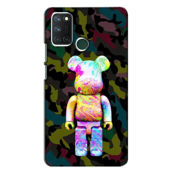 Чохол з принтом «Яскравий Bearbrick» для Realme 7i