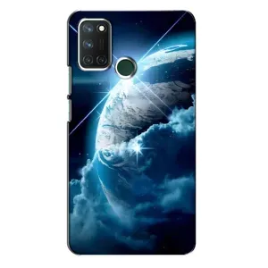 Космічні Чохли для RealMe 7i => РилМі 7і (VPrint) (Земля з космоса)
