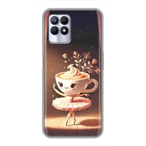 Чохол з принтом «Балерина капучина» для Realme 8 Pro