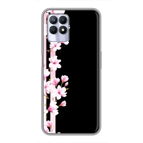 Чехол с принтом «Цветочки» для Realme 8 Pro